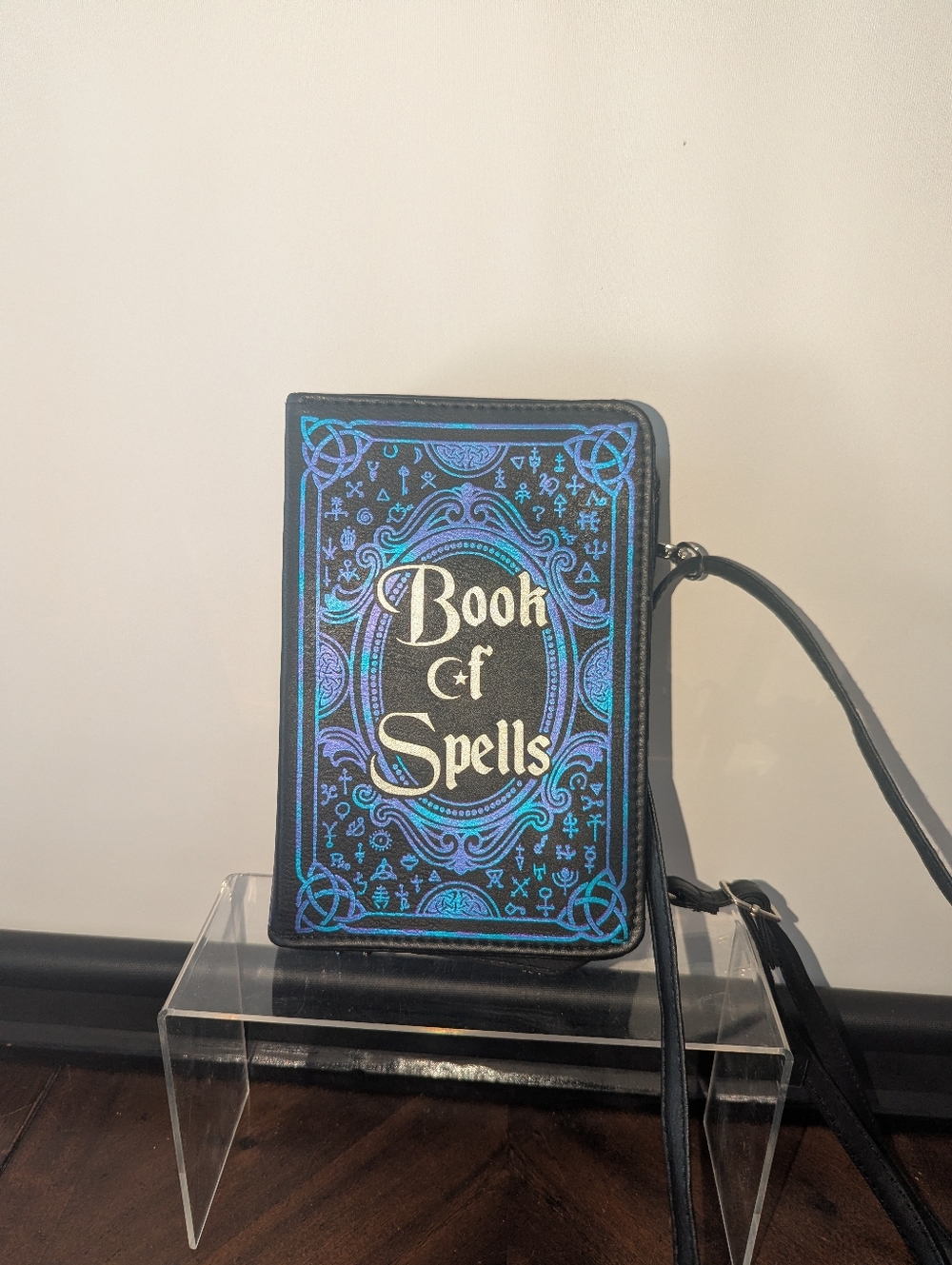 Spirit Halloween Book of Spells Crossbody Bag Preowned Adult Kids Women